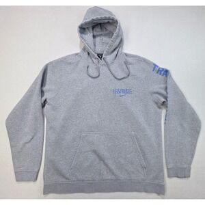 Nike Hoodie Size L Grey Fleece 2020 Olympic Team‎ Trials Pullover Sweatshirt